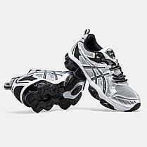 Чоловічі Кросівки Asics Gel-Quantum Kinetic Silver Black / Асікс Гел-Квантум Кінетик Сріблясті з Чорним, фото 6