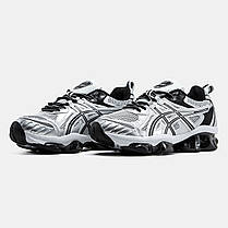 Чоловічі Кросівки Asics Gel-Quantum Kinetic Silver Black / Асікс Гел-Квантум Кінетик Сріблясті з Чорним, фото 5