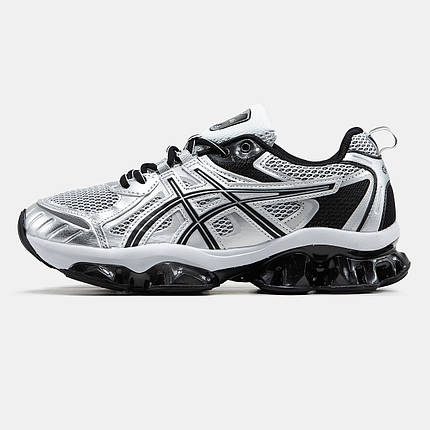Чоловічі Кросівки Asics Gel-Quantum Kinetic Silver Black / Асікс Гел-Квантум Кінетик Сріблясті з Чорним, фото 1