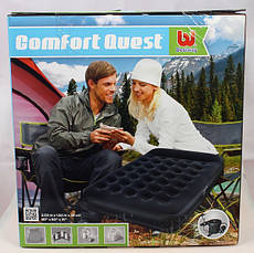 BestWay 67457 - двоспальне надувне ліжко Restaira Air Bed 203х152х38см, фото 4