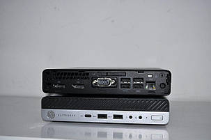 Неттоп HP EliteDesk 800 G3 Desktop Mini USFF/ Core i5-6500T/ 32 GB RAM/ 1000 GB SSD/ UHD 630, фото 3