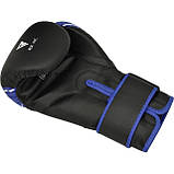Боксерські рукавиці RDX 4B Robo Kids Blue/Black 6 унцій (капа в комплекті), фото 6