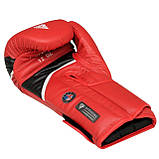 Боксерські рукавиці RDX AURA PLUS T-17 Red/Black 16 унцій (капа в комплекті), фото 6