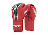 Боксерські рукавиці RDX AURA PLUS T-17 Red/Black 16 унцій (капа в комплекті), фото 8