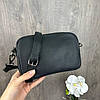 Жіноча шкіряна сумочка клатч + жіночий шкіряний ремінь подарунковий комплект, фото 3