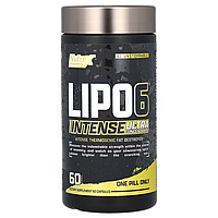 Жиросплавливатель Интенсив Lipo 6 Black Intense – 60 капсул