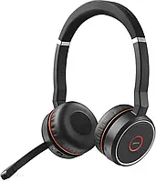 Jabra Evolve 75 Uc Duo Stereofoniczny Zestaw Słuchawkowy Dla Platform Wraz Z Link 370