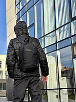 Городской рюкзак Puma черный спортивный мужской женский , Портфель Пума с большим лого