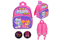 Дитячий рюкзак Paw Patrol PL82310 Скай та Еверест, світловідбиваючі стрічки 18*10*25 см
