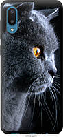 Чехол tpu черный Endorphone Samsung Galaxy A02 A022G Красивый кот (3038b-2260-26985) OS, код: 7950437