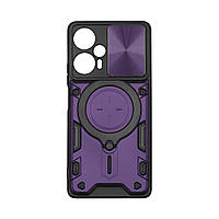 Чехол TPU+PC CamCap Armor with Ring для Xiaomi Poco F5 Цвет Purple m