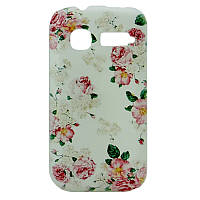 Чехол с рисунком Printed Plastic для Alcatel One Touch POP C1 4015 4015D Розы (hub_oHhT0775 SN, код: 1557369