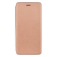 Чехол-книжка кожа для Xiaomi Poco X3 / Poco X3 Pro Цвет Rose Gold m