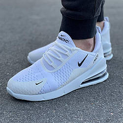 Чоловічі літні кросівки білі текстиль, сітка Nike Air Max 270