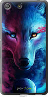 Силиконовый чехол Endorphone Sony Xperia M5 E5633 Арт-волк (3999u-217-26985) TV, код: 7499102