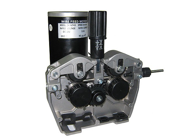 Подаючий механізм напівавтоматичний зварювальний 24 В 4 роликовий ZK76ZY02