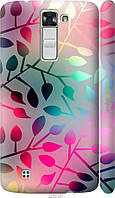 Пластиковый чехол Endorphone LG K8 K350E Листья Multicolor (2235m-297-26985) FE, код: 7776996