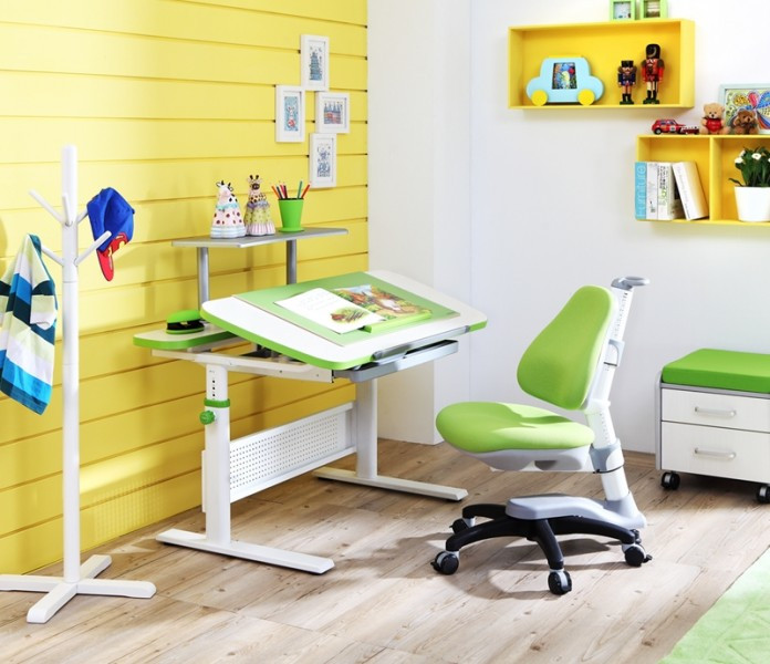 Комплект дитячих меблів : Парта-трансформер KidsMaster K5-Unique Desk+ Стілець КУ-618GF