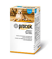 Суспензія оральна Bayer Procox для собак і цуценят 7,5 мл 81511713 UN, код: 7846197
