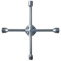 Ключ-крест баллонный Matrix PROFESSIONAL 17х19х21х22 мм усиленный толщина 16 мм UN, код: 7527094