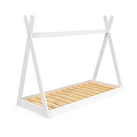 Деревянная кровать для подростка SportBaby Вигвам белая 160х80 см SP, код: 8264813