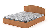 Двуспальная кровать Компанит-160 ольха FG, код: 6541235