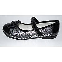 Нарядные туфли для девочки 28 размер, кожаная стелька, супинатор, на выпускной, 105-0446-01