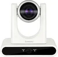 Відеокамера Lumens VC-TR30 White | Kamera PTZ, AI Auto-Tracking, HDMI, PoE, 12x Zoom