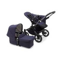 Дитяча коляска Bugaboo Wózek Combi Donkey 5 Classic Mono Complete Graphite/Dark Navy