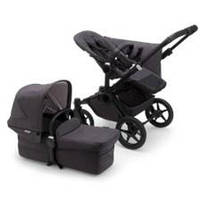 Дитяча коляска Bugaboo Wózek Combi Donkey 5 Mineral Mono Complete Black / Washed Black