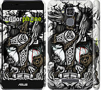 Пластиковый чехол Endorphone на Asus Zenfone 3 Max ZC520TL Тату Викинг (4098m-442-26985) TV, код: 1756039