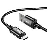 Кабель USB Hoco X89 Wind Micro 2.4A Колір Червоний, фото 4