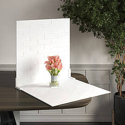 Пластиковий кутовий 2d фотофон, PolyPlast 40x40см - №62287