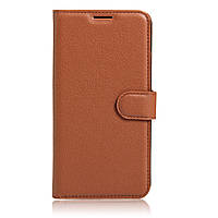 Чехол-книжка Litchie Wallet для Samsung A606 Galaxy A60 Brown (hub_SouM58091) SN, код: 1581379