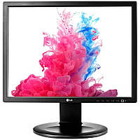 Монітор 19" 1280*1024 IPS LG 19MB35PM LED VGA DVI MM Pivot чорний бв A Гар.12міс! #