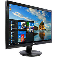 Монітор 19" 1366*768 TN Acer P196HQV VGA чорний бв A- Гар.12міс! #