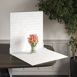 Пластиковий кутовий 2d фотофон, PolyPlast 40x40см - №62265