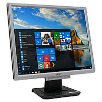 Монітор 17" 1280*1024 Acer AL1716 VGA DVI сріб.+чорн. бв B Гар.12міс! #