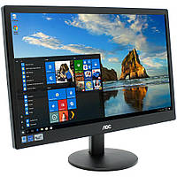 Монитор 19" 1366*768 TN AOC e970Swn LED VGA чёрный бу A Гар.12мес! #