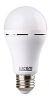Лампа акумуляторна LUCEM LED 9 Вт A70 E27 220 В 6500 К iC227