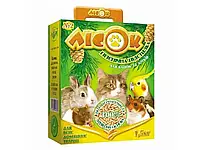 Наповнювач Лісок-2 УНІВЕРСАЛЬНИЙ для котів та гризунів деревина 1.5 кг Лорі