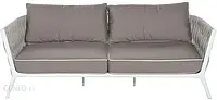 Sofa 2-Osobowa Kampala White 190x82x65cm