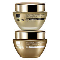 Набір AVON денний та нічний крем Anew для шкіри 45+