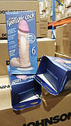 Фалоїмітатор Doc Johnson The Realistic Cock 6 inch White — ULTRASKYN, Vack-U-Lock (м'ята упаковка!), фото 4