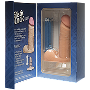 Фалоїмітатор Doc Johnson The Realistic Cock 6 inch White — ULTRASKYN, Vack-U-Lock (м'ята упаковка!), фото 7