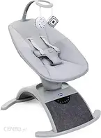 Дитяче крісло (гойдалка) Chicco Comfy Wave Elektroniczny Leżaczek Huśtawka Dla Niemowląt Silver Spring
