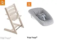 Стільчик для годування Stokke, Tripp Trapp + Newborn Set - rosnące krzesełko do karmienia z zestawem dla