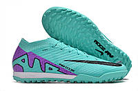 Сороконожки Nike Air Zoom Vapor XV TF / найк аир зум / меркуриал найк / футбольная обувь /стоноги найк