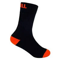 Водонепроницаемые носки Dexshell Ultra Thin Children Sock L Black/Orange (DS543BLKL) PZZ