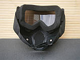 Захисна маска-трансформер Sport M-8583 чорна, фото 5